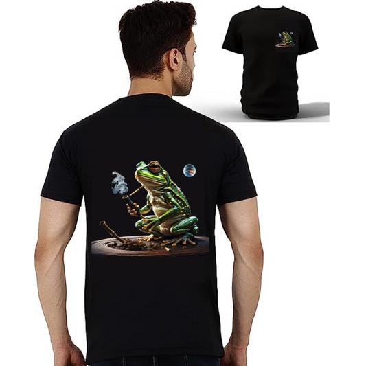 Smokin' frog in Black T Men